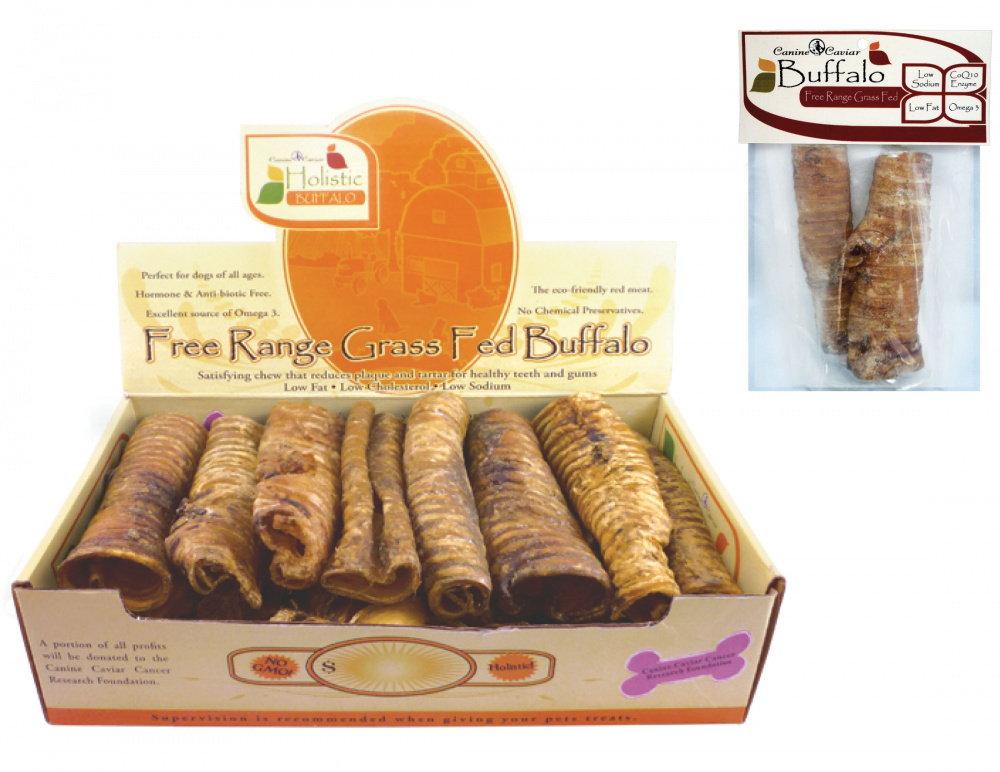 Canine Caviar Buffaroos Grain-Free Dog Treats - All-Natural, High-Protein Snacks for Training & Rewards - Perfect for Small, Medium & Large Dogs