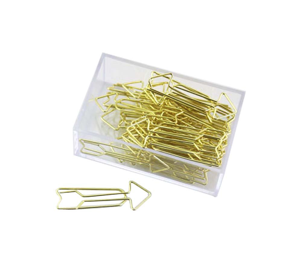 25 Pieces Arrow Binder Clips - Colorful Paper Clips for Office, School, Home & Craft Organization - Perfect for Documents, Notebooks, Files & DIY Projects