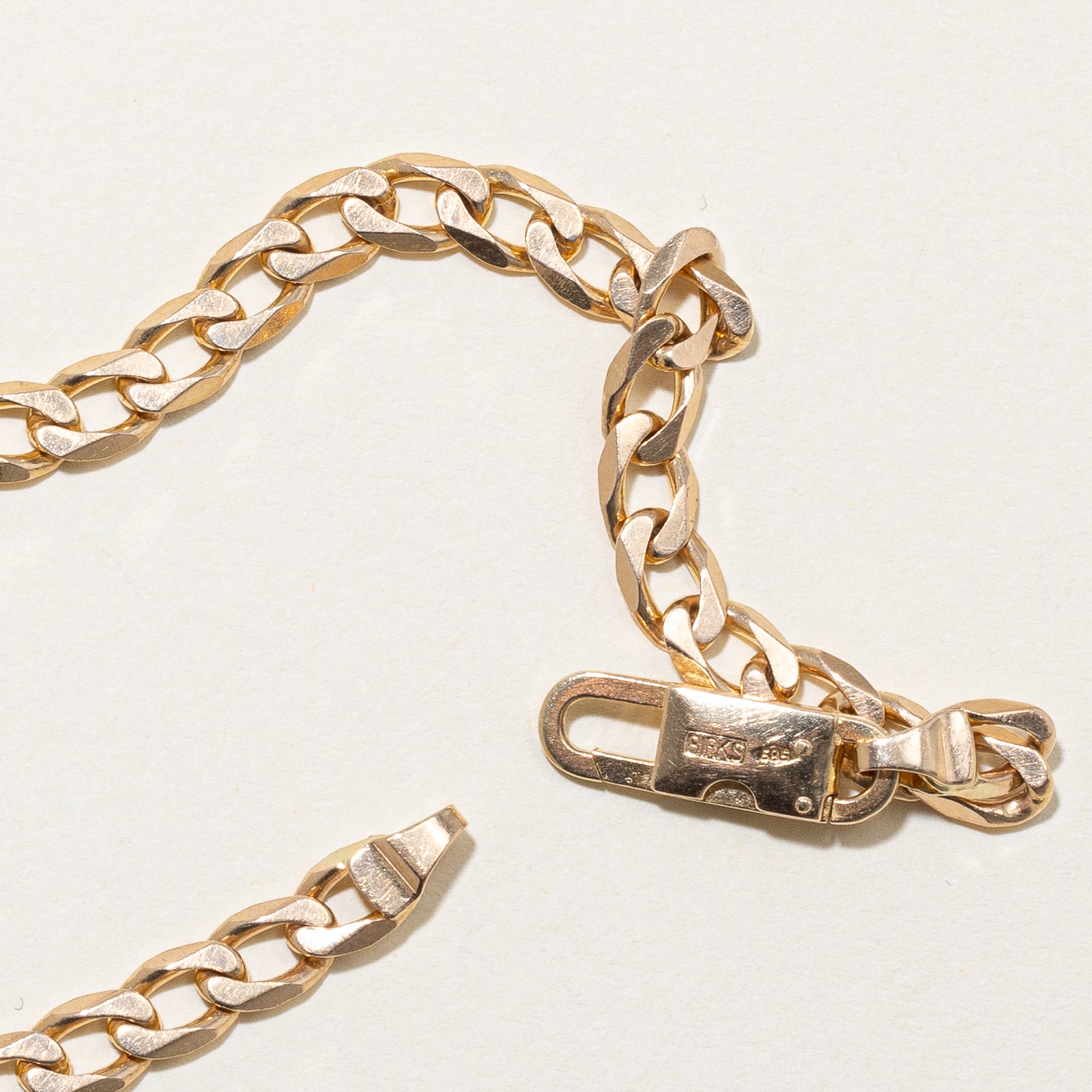14K Yellow Gold Curb Link Bracelet for Women - 4.75mm Width - 8.25 Inch Adjustable - Elegant Layering Piece for Everyday Wear or Special Occasions
