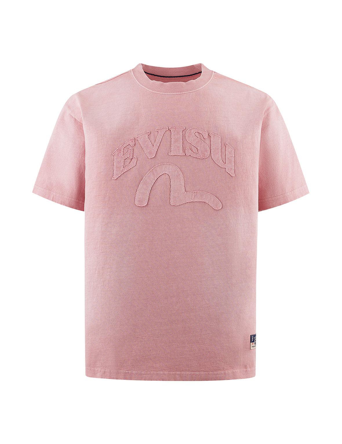 Seagull & Logo Embroidered Relaxed Fit T-Shirt for Men - Comfortable Casual Wear for Beach Outings & Summer Vacations