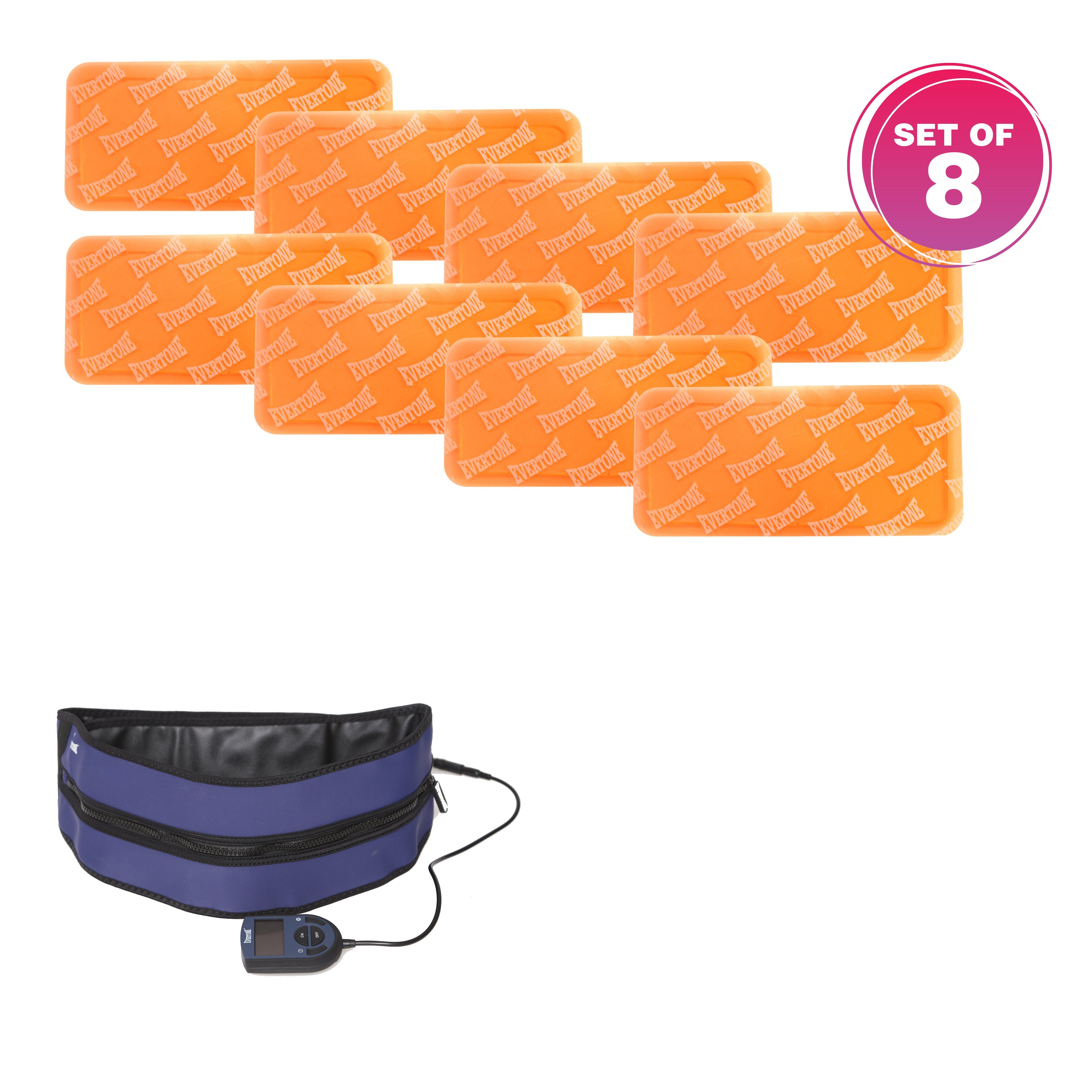 EVERTONE ZIP AND TONE GEL PADS - Muscle Recovery & Pain Relief Therapy for Athletes - Post-Workout Recovery, Sports Injury Relief, and Muscle Relaxation