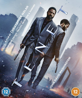 Tenet Blu-ray Movie - Christopher Nolan Sci-Fi Action Film [4K UHD + Blu-ray + Digital Code] - Perfect for Home Theater & Movie Night