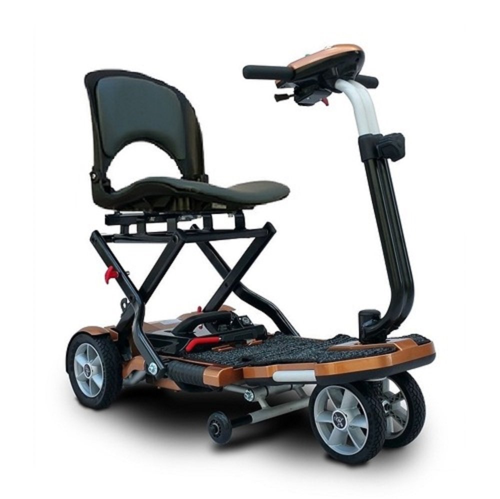 EV Rider Transport Foldable Mobility Scooter - Lightweight Electric Wheelchair for Adults & Seniors - Ideal for Travel, Shopping, and Outdoor Activities