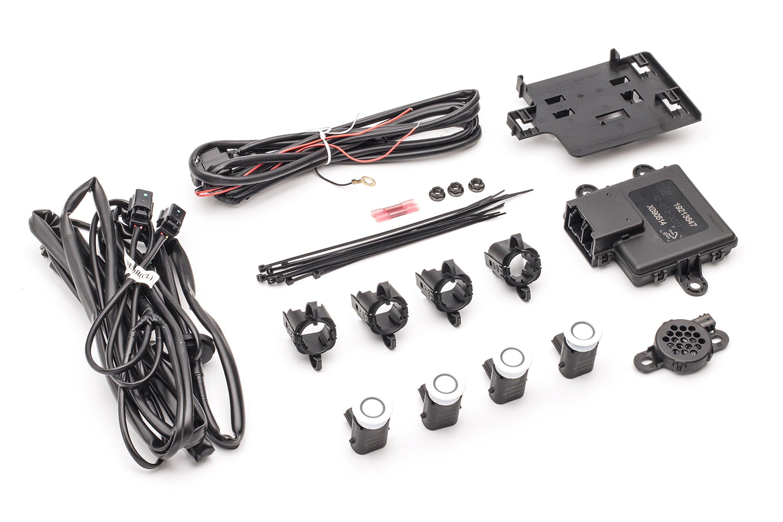 ACDelco GM Accessories 19213554 Rear Park Assist Sensor - Summit White | Backup Parking Aid for Chevy, GMC, Buick & Cadillac Vehicles | Easy Installation & Enhanced Safety