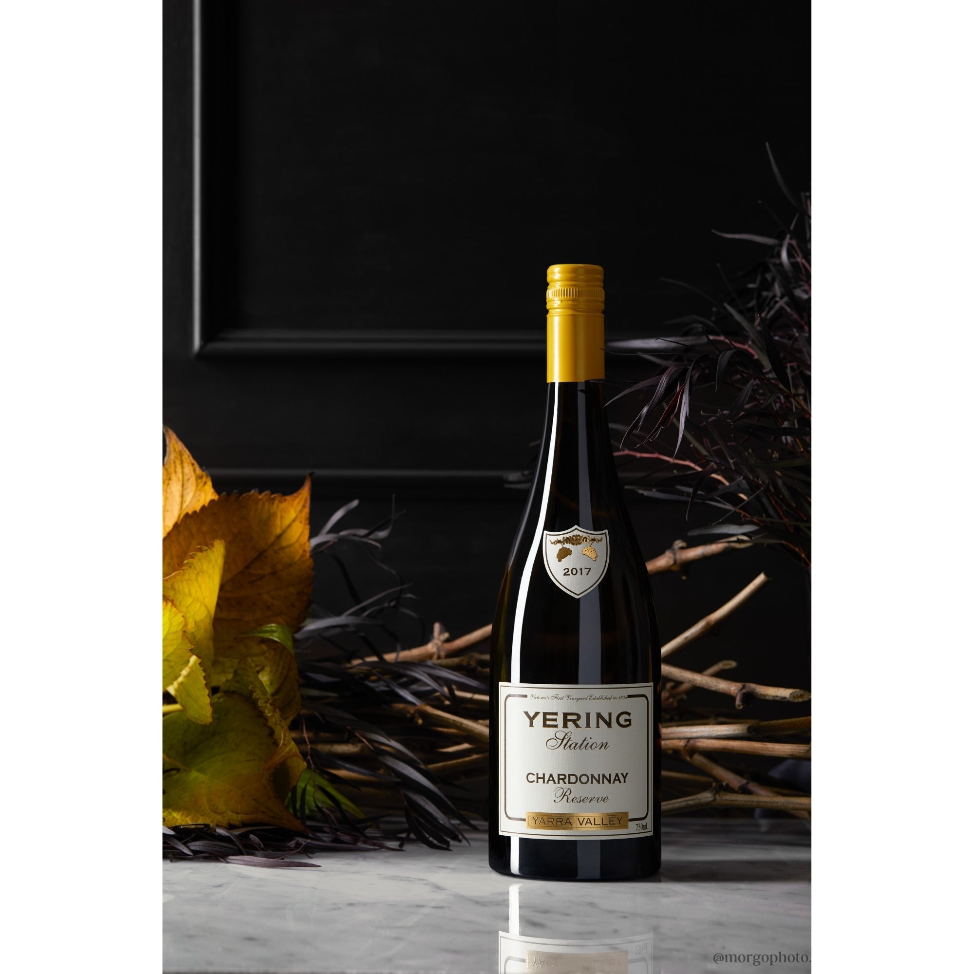 2017 Yering Station Reserve Chardonnay - Premium Australian White Wine for Dinner Parties & Special Occasions