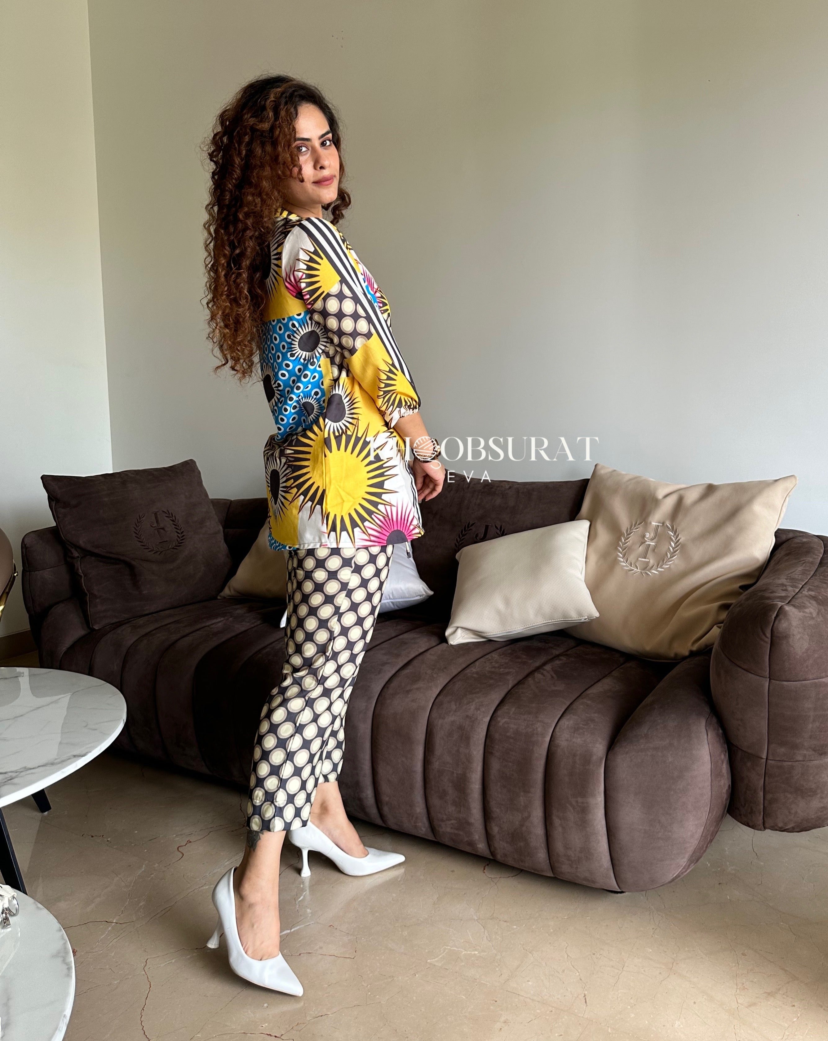 BOSS BABE COORD SET - Stylish Women's Matching Outfit Set | Perfect for Work, Office Wear & Business Casual | Fashionable Two-Piece Set for Professional Women