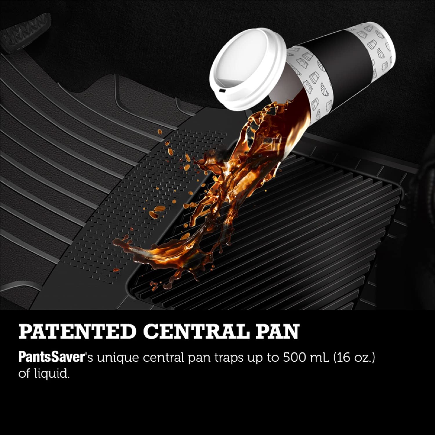 PantsSaver Custom Fit All-Weather Floor Mats for 2018 Jeep Grand Cherokee - High Raised Border Protection, Full Set Liners (Tan) | Perfect for Off-Roading, Daily Commutes & Family Road Trips