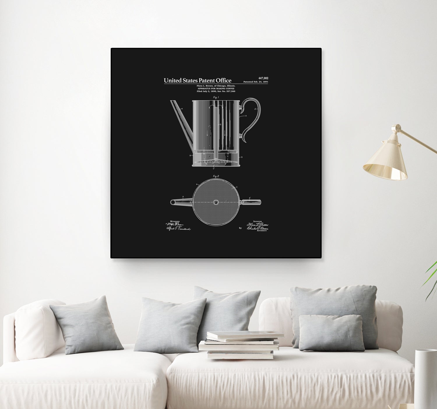 Premium French Press Coffee Maker - Durable Stainless Steel Black Coffee Press with Patented Design for Rich, Smooth Brew - Perfect for Home, Office & Camping Use