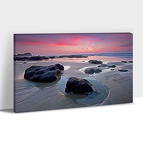 Custom Beach Canvas Framed-15