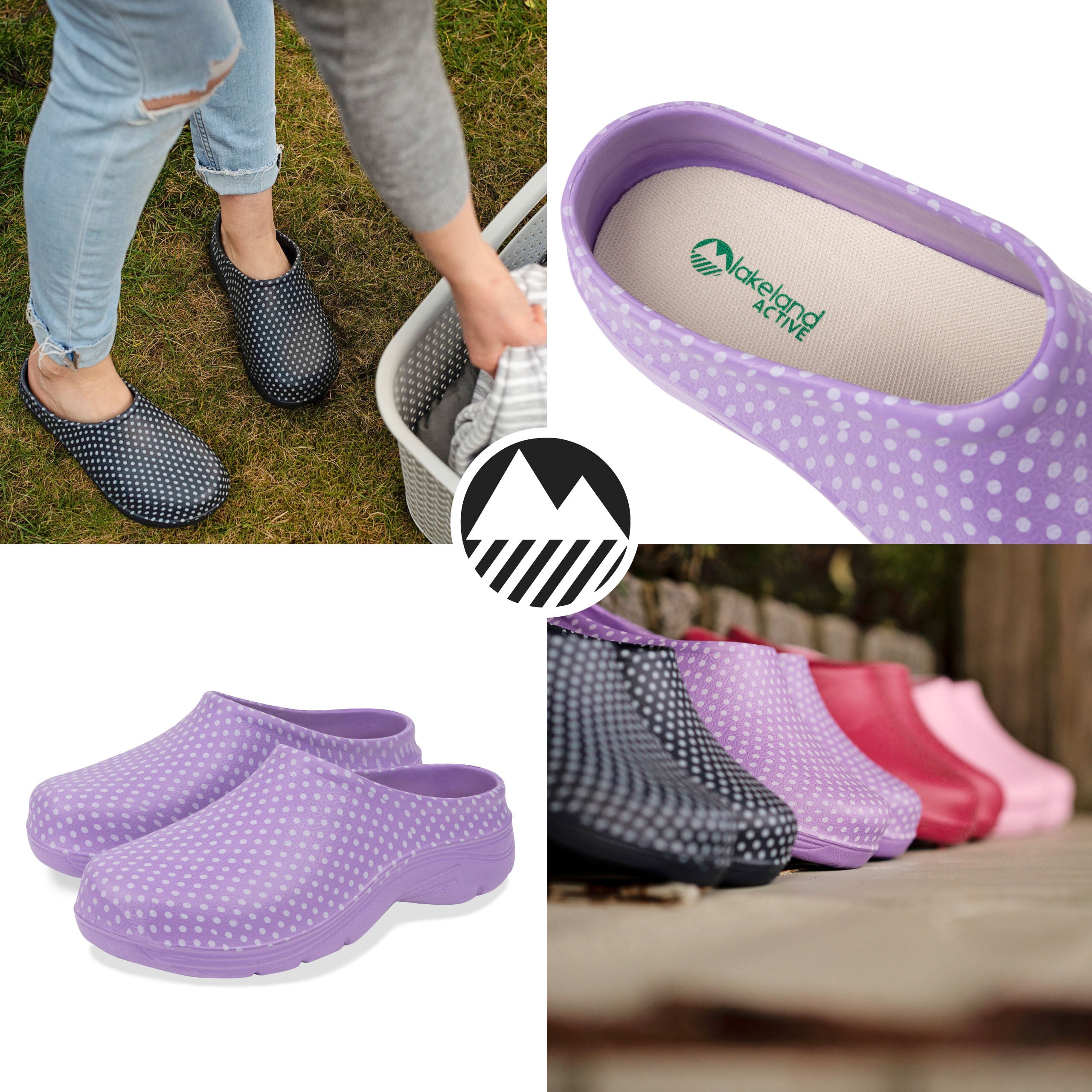 Women's Lorton Garden & Work Clogs - Comfortable Slip-Resistant Shoes for Gardening, Farming & Outdoor Work - Perfect for Yard Work, Landscaping & Wet Conditions