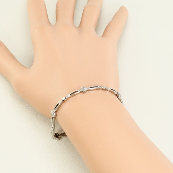 18K White Gold Diamond Bracelet for Women - Elegant & Luxurious Wedding, Anniversary, or Gift Jewelry - Perfect for Special Occasions & Everyday Wear