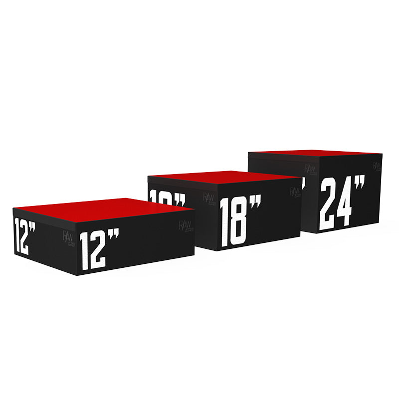 Premium Plyo Box Foam Set - 12