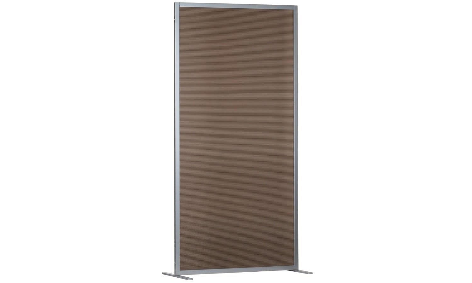 Freestanding Office Privacy Screen Partition - Straight Panel Room Divider for Workspace & Home Office - Modern & Durable Office Decor