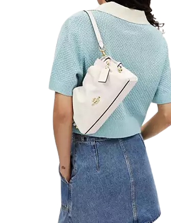 Coach Faye Shoulder Bag With Ruching - Stylish Leather Crossbody Purse for Women | Perfect for Work, Travel & Everyday Use