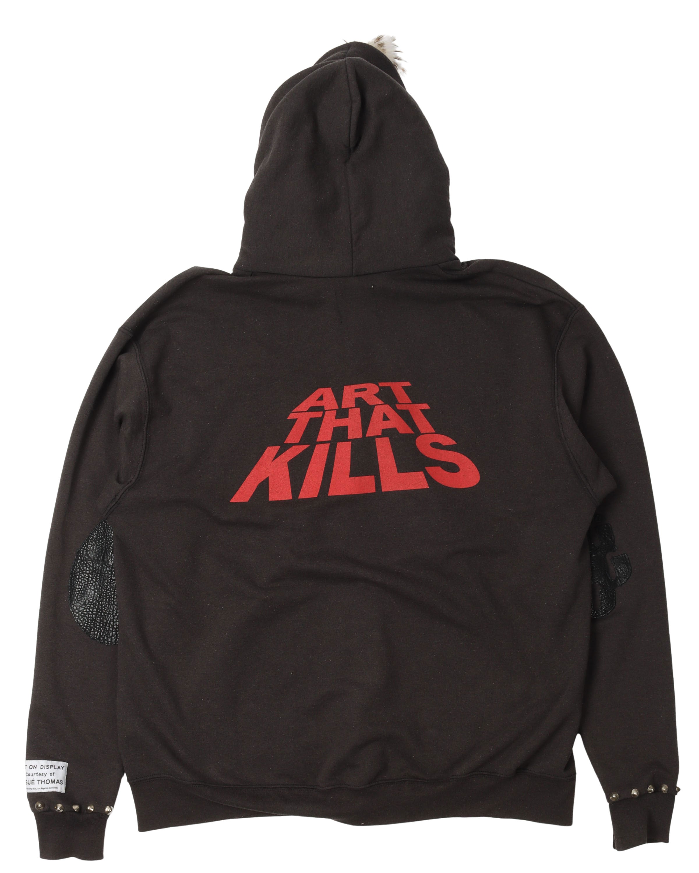 Art That Kills Fur-Lined Zip Up Hoodie - Stylish Winter Jacket for Men & Women | Perfect for Cold Weather, Streetwear Fashion & Outdoor Activities
