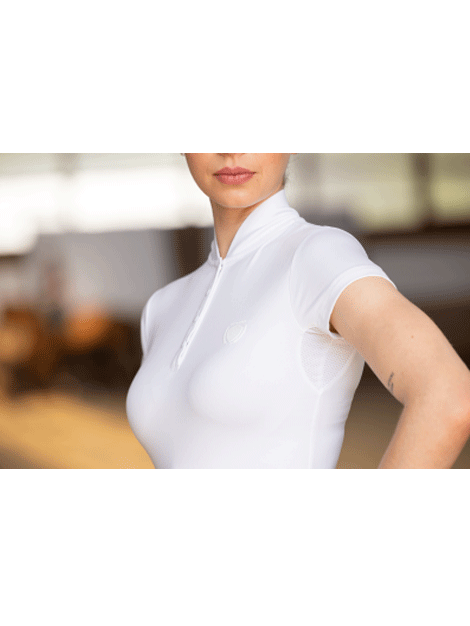 Competition Shirt for Men - Premium White Performance Jersey - Ideal for Soccer, Rugby & Sports Events