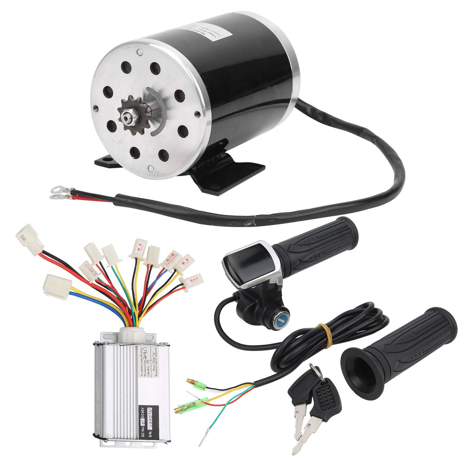 Emoshayoga DIY Electric Bicycle Conversion Kit - 500W/750W Motor, High Heat Dissipation Ebike Components for Bikes & Scooters - Perfect for Commuting, Urban Travel & Eco-Friendly Transportation
