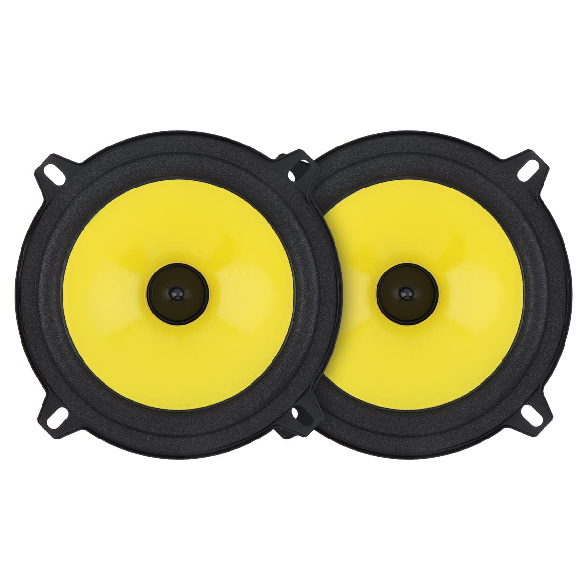 2PCS 5 Inch Full Range Car Audio Speakers - Heavy Mid-Bass, Ultra-Thin Design for Non-Destructive Installation | Perfect for Car Audio Upgrades & Custom Sound Systems
