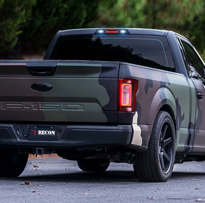 Ford Ranger 2019 2020 3rd Brake Light Replacement - CREE XML LED with Clear Lens - Does Not Fit OEM Cargo Bed Camera Models - Perfect for Off-Roading & Night Driving Safety
