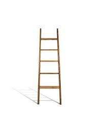 Premium Montes Doggett Teak Wood Ladder - Sturdy & Durable for Indoor/Outdoor Use - Perfect for Home, Garden, Loft, or Storage Access