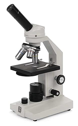 hand2mind Compound Microscope for Middle & High School Students | Science Lab Equipment for Biology & Chemistry Experiments | Classroom & Homeschool STEM Learning Tool