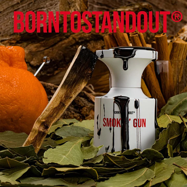 BORNTOSTANDOUT Smokin' Gun Eau de Parfum 50ml - Premium Long Lasting Fragrance for Men & Women | Perfect for Date Night, Office Wear & Special Occasions