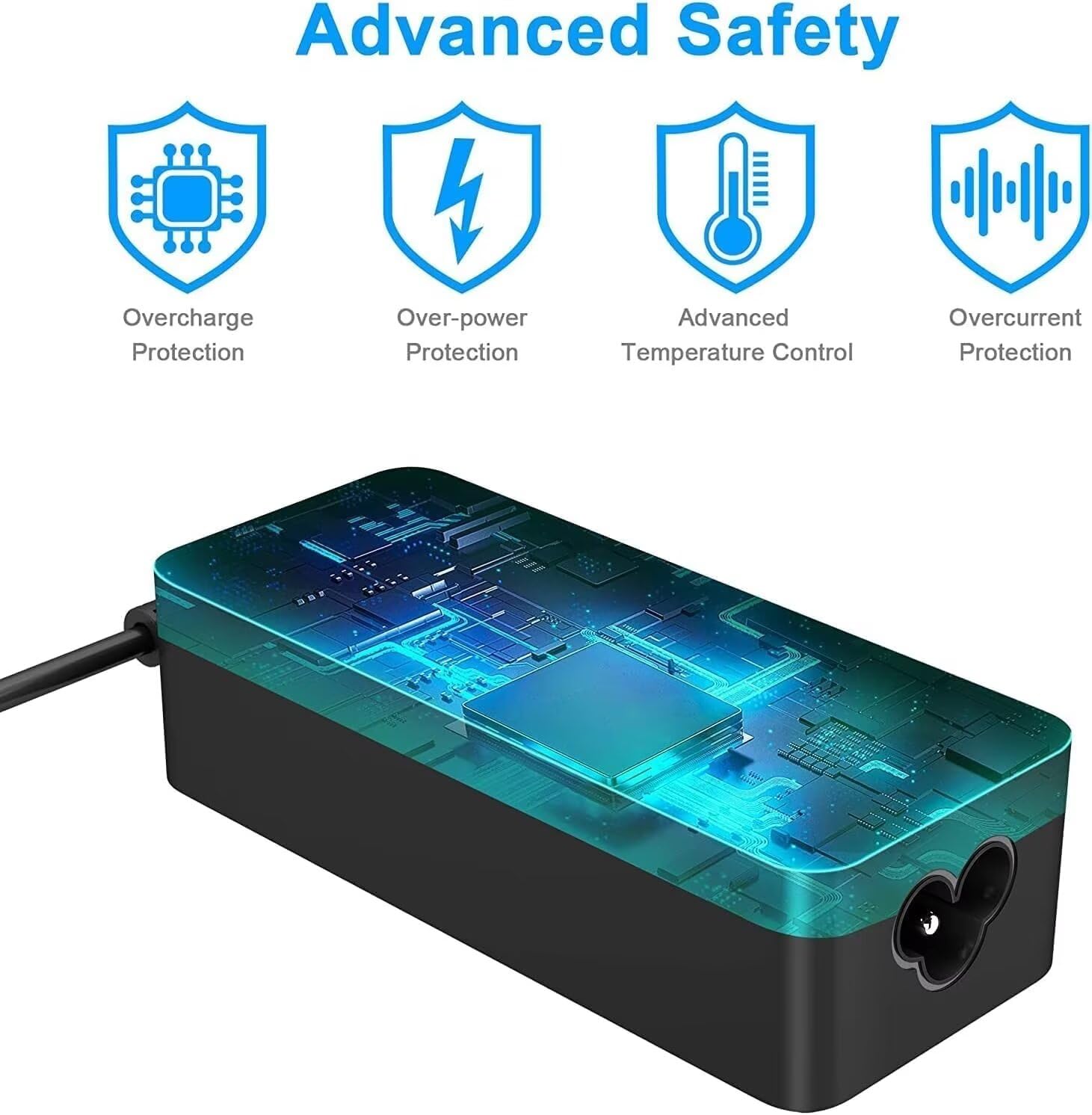 65W 45W USB C Laptop Charger for Lenovo Thinkpad Chromebook Yoga T480 T490 T580 E480 E580 ADLX65YDC2A - UL Certified Power Adapter for Home Office & Travel Use
