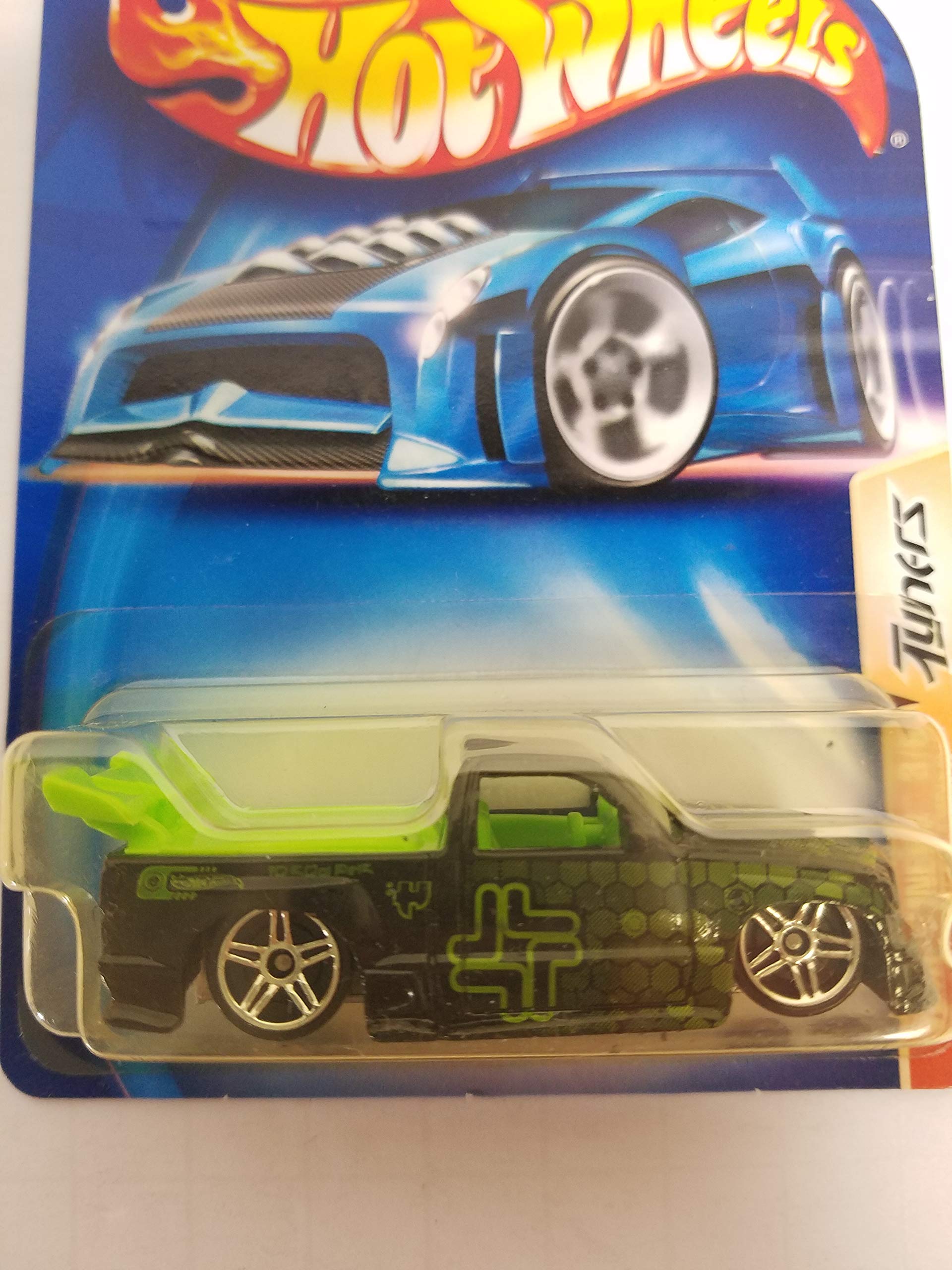 2003 Hot Wheels No. 102 Super Tuned Tech Tuners 3/5 - Rare Collectible Die-Cast Car for Display & Racing
