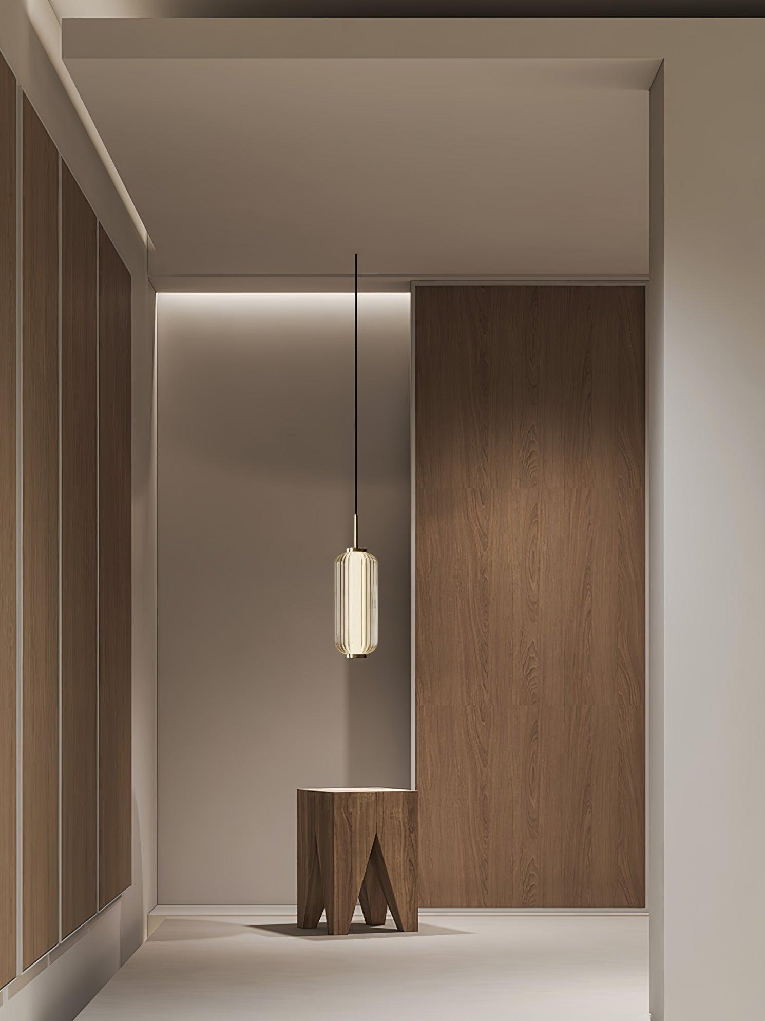 Elma Linear Pendant Lamp - Modern Minimalist Hanging Light Fixture for Kitchen Island, Dining Room & Living Room Decor