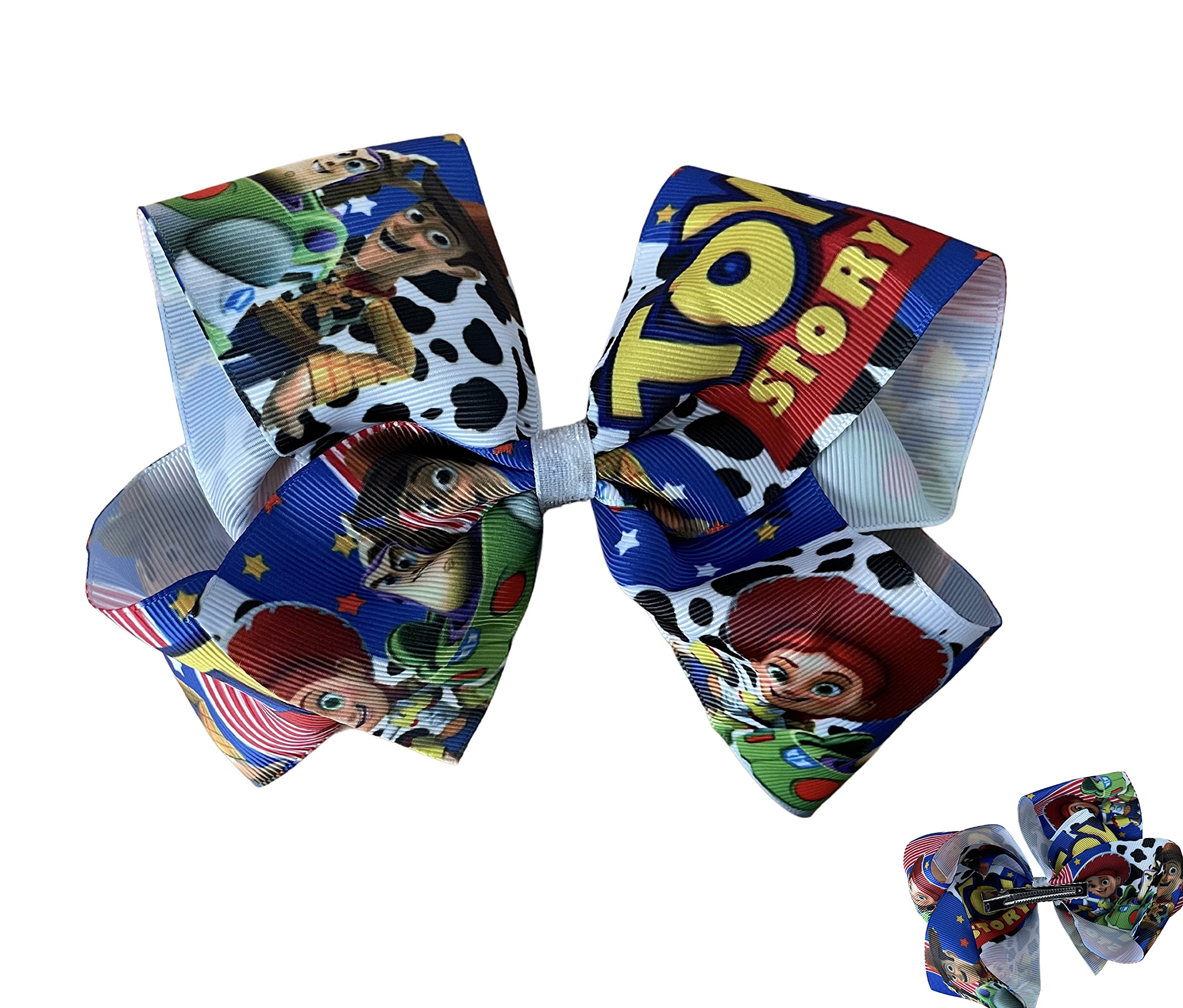 Disney Movie Inspired Hair Bows for Kids - Cute Princess Hair Accessories for Dress Up, Parties & Everyday Wear