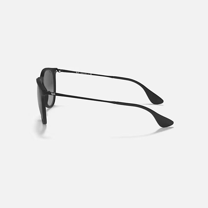 Ray Ban Erika Sunglasses - Classic Rubber Black Frame for Men & Women - Perfect for Outdoor Activities, Driving, and Fashion Accessories