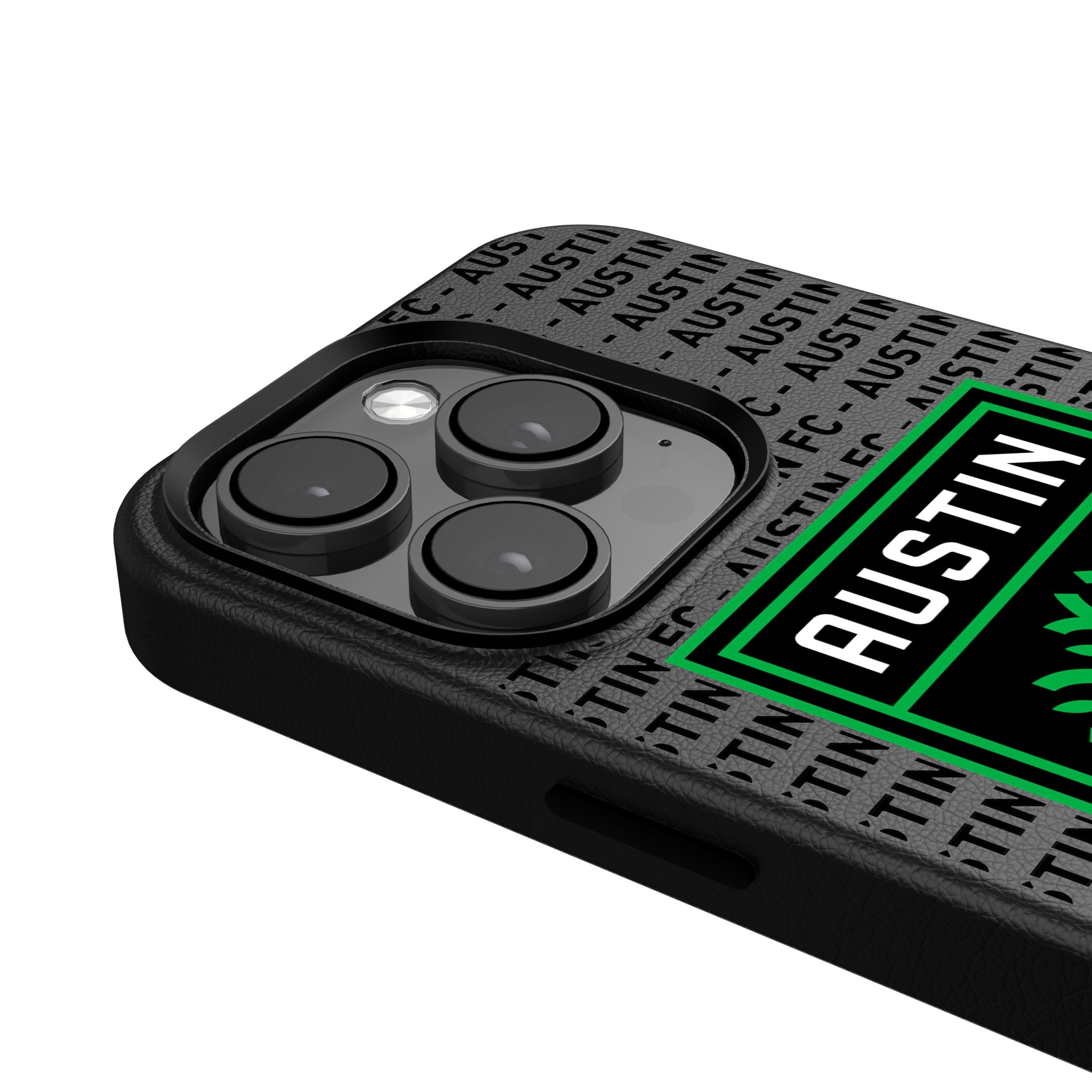 Austin FC Text Backdrop MagSafe Compatible Phone Case for iPhone 14/13/12 Pro Max - Show Your Soccer Team Spirit at Games & Daily Use