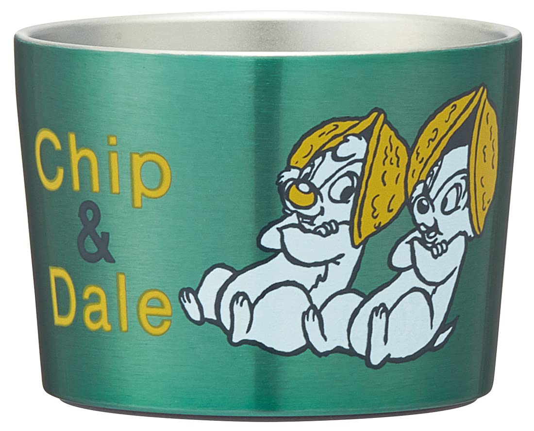 Disney Chip & Dale Stainless Steel Vacuum Insulated Ice Cups - 4.2 fl oz (120ml) - Double Wall Insulation for Cold Drinks - Perfect for Kids Parties, Picnics & Outdoor Adventures