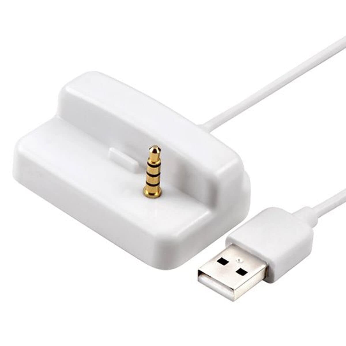 Original iPod Shuffle USB Charging Dock Station - Fast Charger for Apple iPod Shuffle (All Models) - Perfect for Home, Office & Travel Use