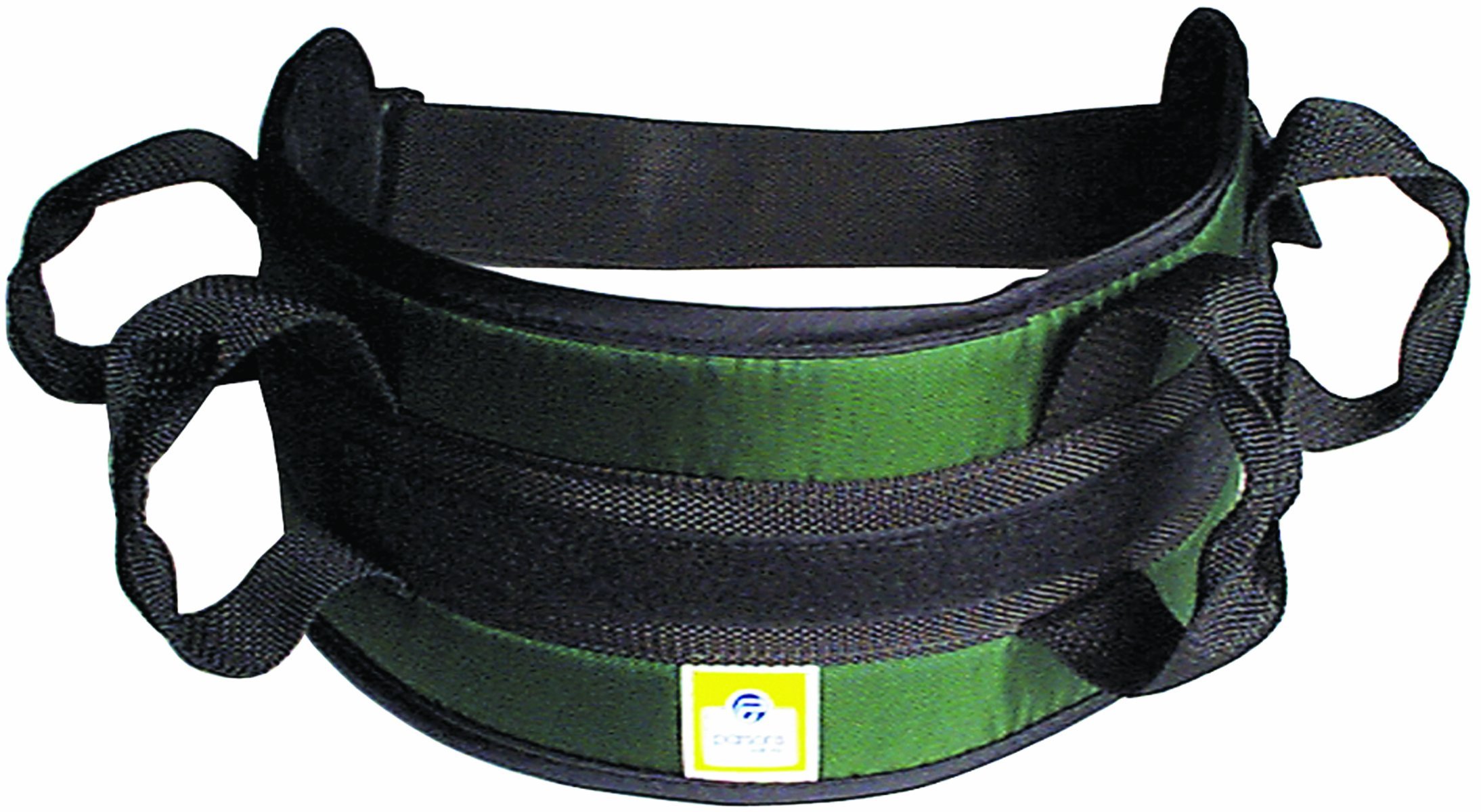 Fabrication Enterprises Padded Transfer Belt with Auto Buckle - Small Blue - Mobility Aid for Safe Patient Transfers in Hospitals & Home Care
