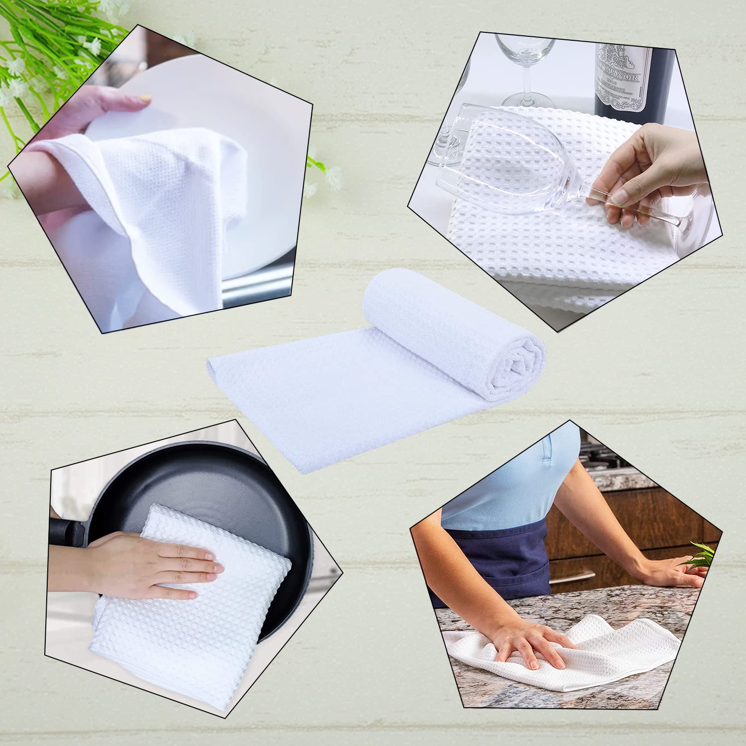 Everything is Sweeter in Mimi's Kitchen - Cute Grandma Style Dish Towels & Kitchen Towels for Cooking, Baking & Decor | Perfect Housewarming Gift