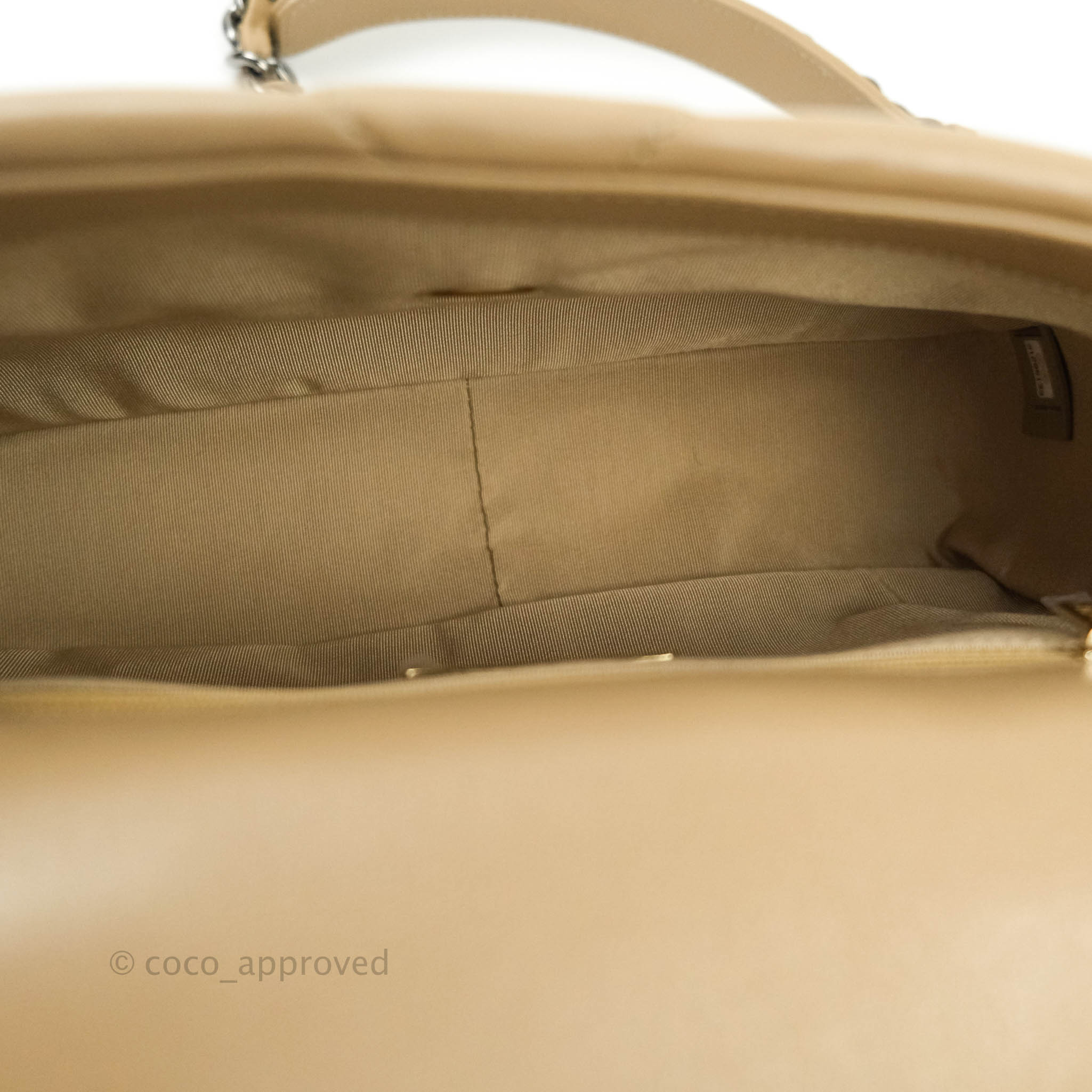 Chanel 19 Small Handbag in Dark Beige with Mixed Hardware - 21S Collection | Luxury Crossbody Bag for Women, Perfect for Date Night & Evening Events