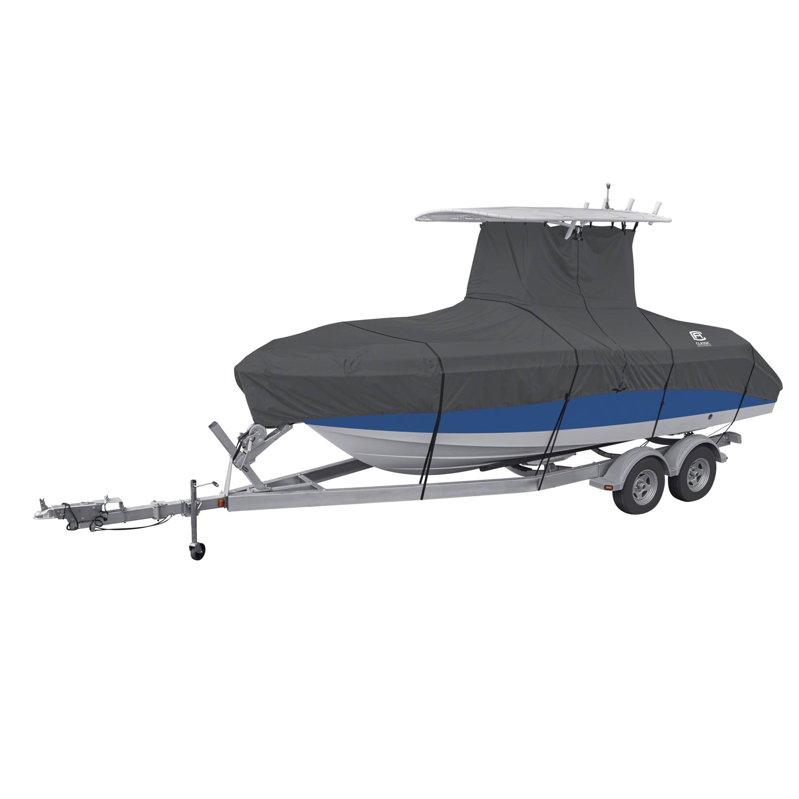 Heavy-Duty StormPro T-Top Boat Cover for 20-22 ft Boats (106