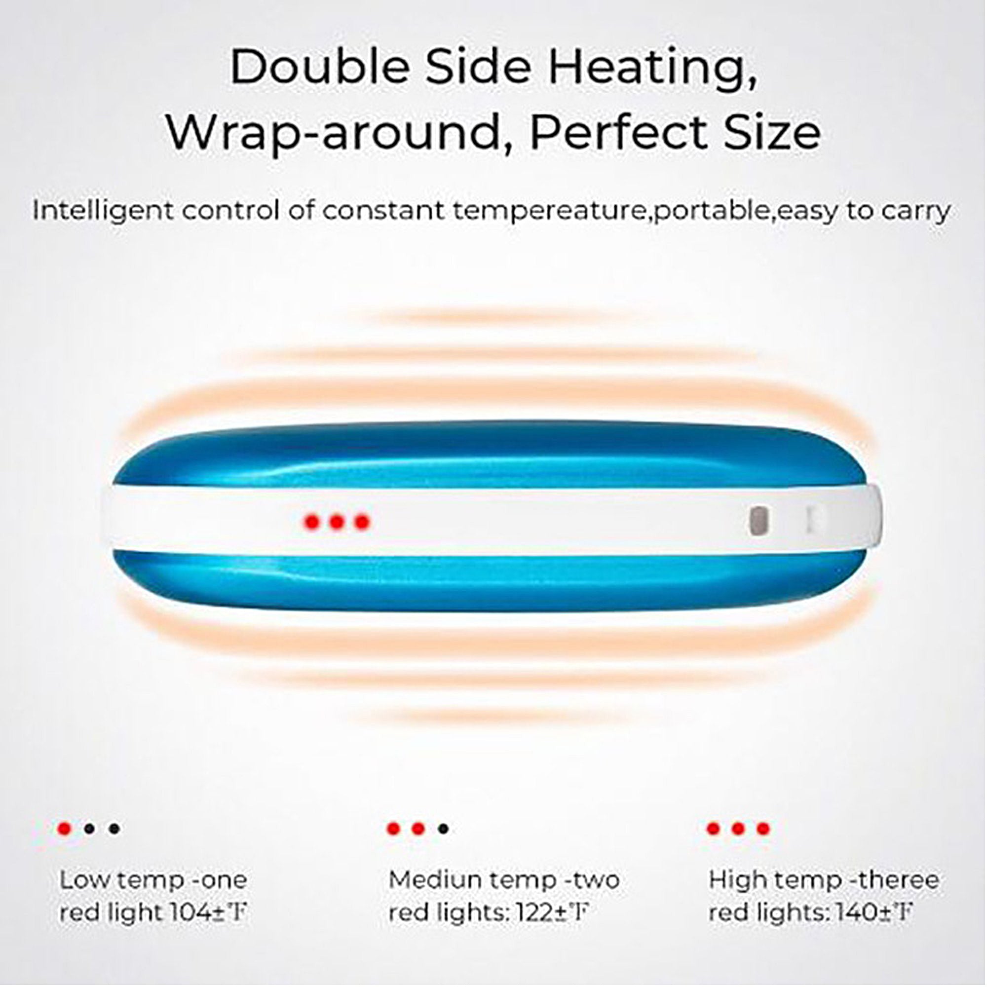 AirOsage Cordless Compression Air Therapy Massager for Pain Relief & Muscle Recovery - Portable Deep Tissue Massage Device for Athletes, Office Workers & Home Use