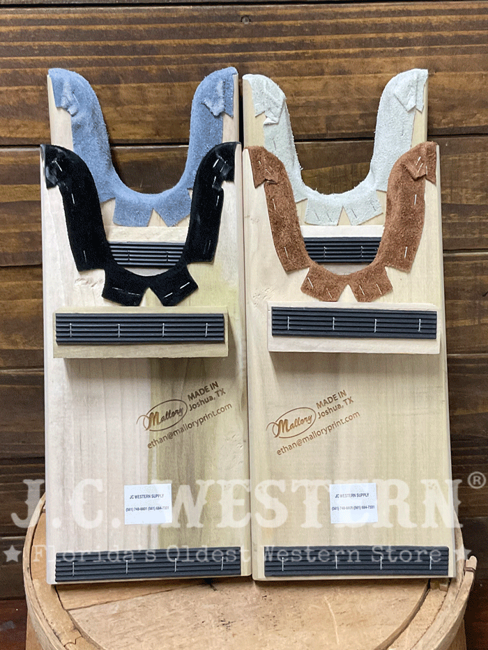 JC Western Boot Jack - Large Size for Easy Boot Removal - Perfect for Cowboy Boots, Work Boots & Riding Boots - Ideal for Home, Ranch & Equestrian Use