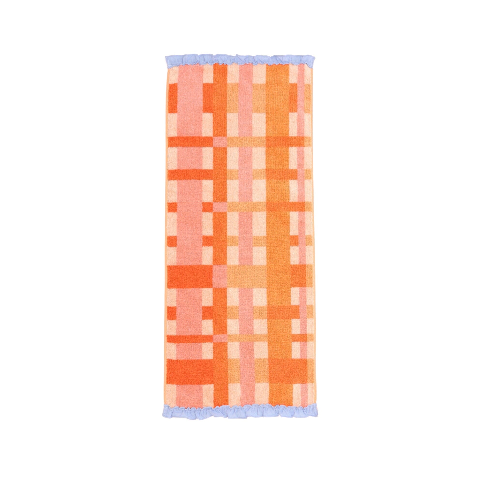 Antibacterial & Deodorizing Face Towel - Soft Orange Microfiber for Gym, Travel & Daily Skincare - Reusable & Hypoallergenic