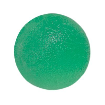 DSS Cando Gel-Hand Exercise Balls - Medium Firmness, Green - Therapy & Rehabilitation Tools for Hand Strength, Arthritis Relief & Stress Relief - Perfect for Physical Therapy, Office Stress Relief & Home Workouts