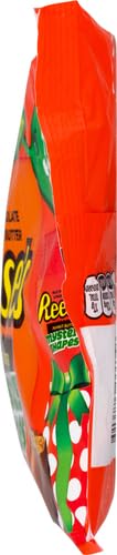 REESE'S Milk Chocolate Peanut Butter Assorted Shapes Holiday Candy - 9.6 oz Bag | Christmas Stocking Stuffers, Office Treats & Party Favors