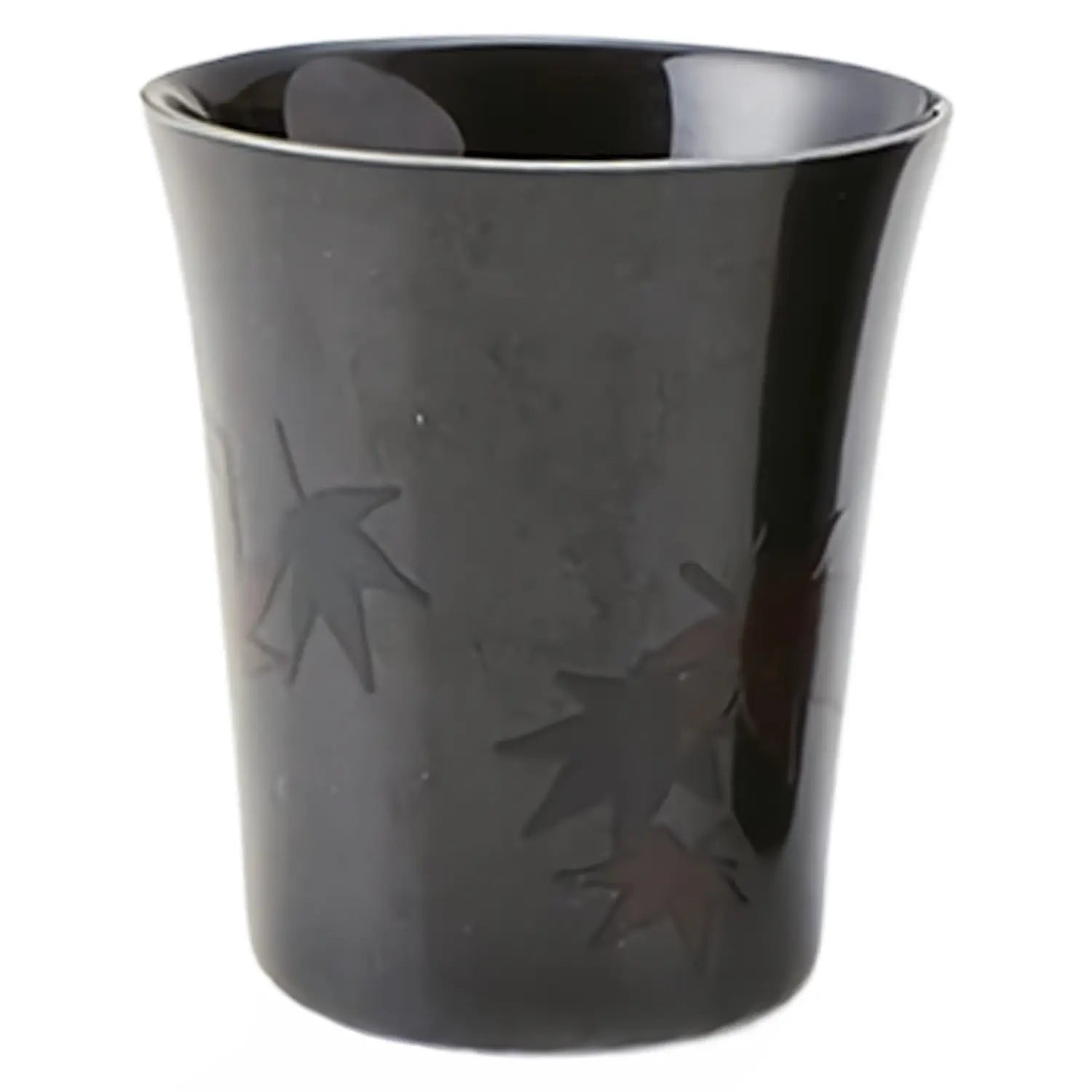 Heat Sensitive Color Changing Ceramic Mug - Autumn Leaves Black Design | Perfect for Coffee, Tea & Hot Drinks | Unique Gift Idea for Home & Office Use