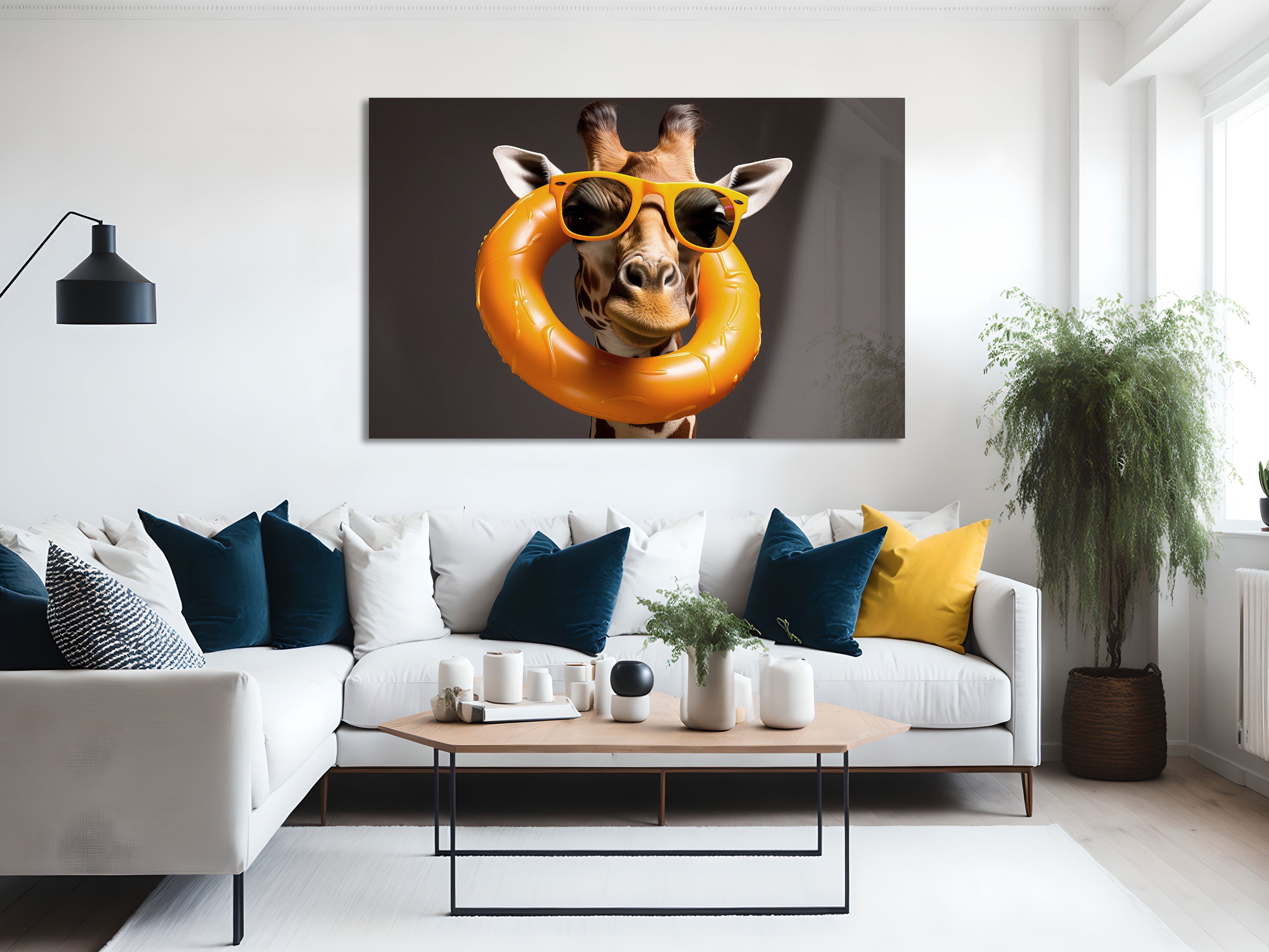 Giraffe Can Swim Too - Fun Animal Swimming Float for Kids Pool & Beach Play | Perfect for Summer Water Activities