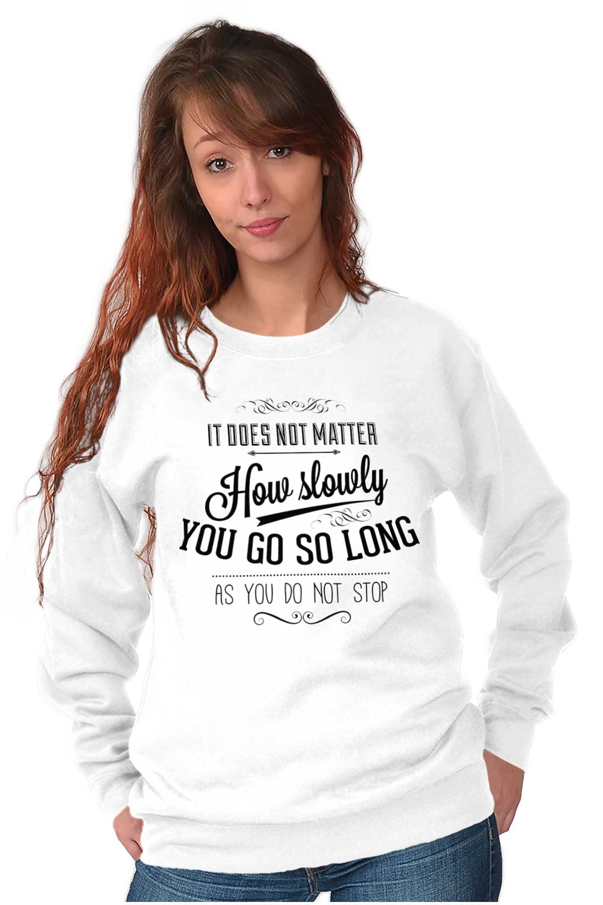 Be Nice Pretty Flower Sweet Inspiring Women's Crewneck Sweatshirt | Cute Casual Pullover for Everyday Wear, Coffee Dates & Weekend Outfits