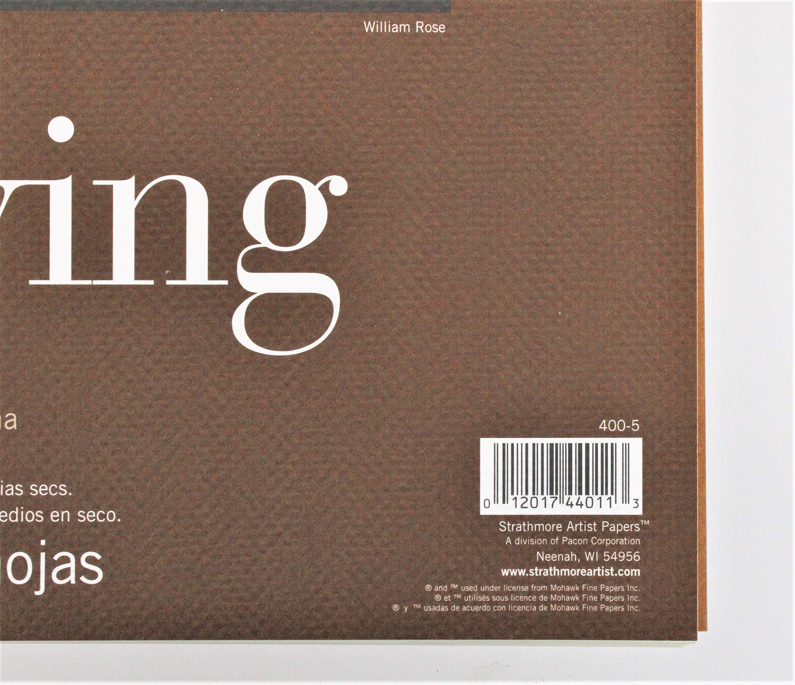 Strathmore 11x14 Medium Drawing Spiral Paper Pad - 24 Sheets Acid-Free Sketchbook for Artists, Students & Professionals - Perfect for Sketching, Charcoal, Pencil & Mixed Media Art