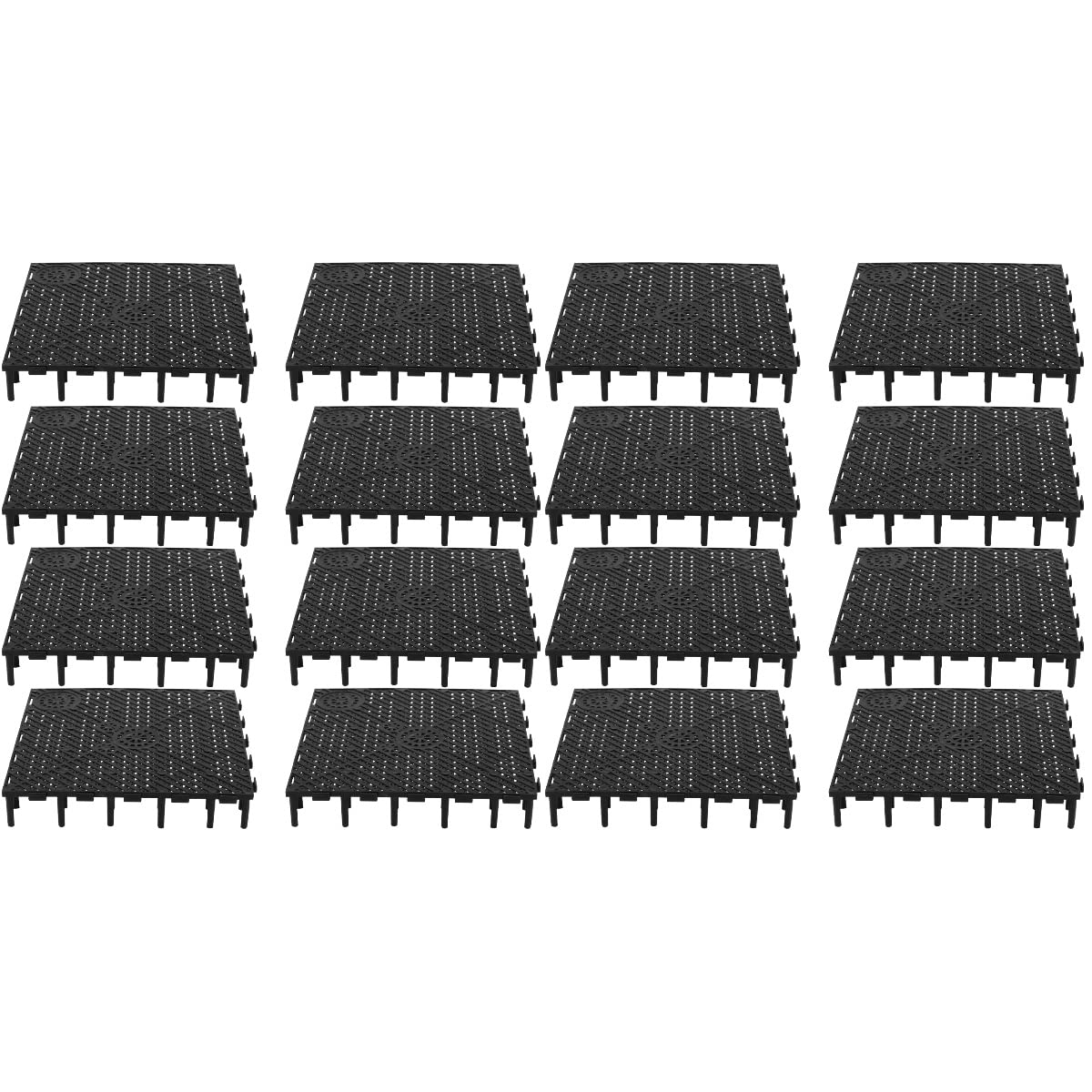 Hemobllo Plastic Aquarium Fish Tank Divider - 40 Pcs Egg Crate Bottom Tray Grid, Filter Isolation Board & Partition Separator for Mixed Breeding & Light Diffusion - Perfect for Freshwater/Saltwater Tanks, Reptile Enclosures & DIY Projects