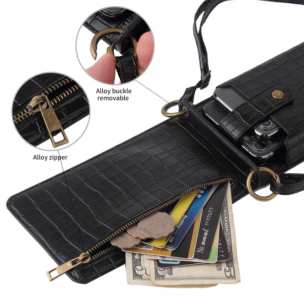 Stylish Crossbody Phone Bag for Women & Girls - Small Shoulder Purse with Card Holder & Wallet - Perfect for Travel, Shopping & Daily Use