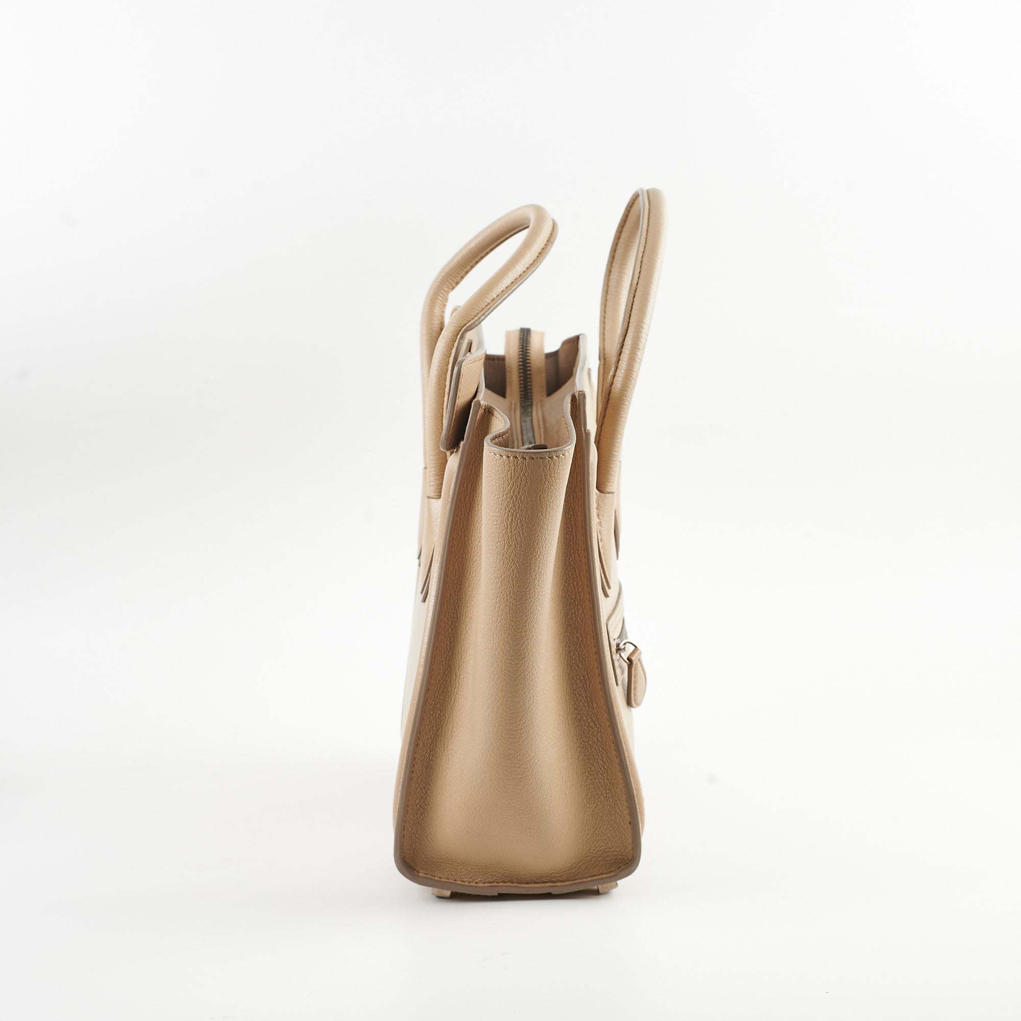 Celine Micro Luggage Dune Handbag - Premium Leather Crossbody Bag for Women | Perfect for Work, Travel & Everyday Use